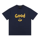 Drew house t-shirt - spring/summer - d@ew smiley face letter graphic crew neck short sleeve tee