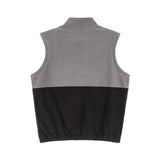 Etai men's clothing color block fleece vest jacket - trendy, high-quality sleeveless zip-up outerwear for men
