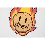Drew house t-shirt - spring/summer d@ew cartoon meteorite graphic crew neck pullover short sleeve - wholesale single piece