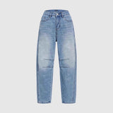 Women's pants - in stock - cross-border fashion - european & american retro - loose fit - high waist - straight leg - wide leg - jeans - trousers - women's