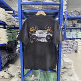 saint m t shirts  s.m. burnt-out recorder crewneck pullover short sleeve - wholesale