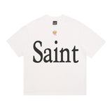 saint m t shirts  s.m vintage high street casual crew neck pullover short sleeve tee - wholesale