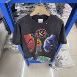 saint m t shirts  s.m. collaboration graphic crewneck t-shirt - wholesale