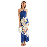 Women's dress - spring/summer cross-border hot seller: amazon & instagram-style, slim-fit printed cami dress for us & european export