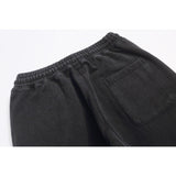 Saint m t pants - autumn/winter s.m retro star & letter casual trousers - wholesale single piece