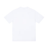 saint m t shirts  s.m character & letter graphic crew neck short sleeve tee