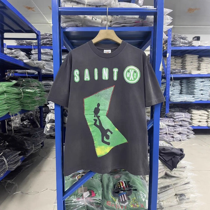 saint m t shirts  s.m. graphic tee - round neck, pullover, short sleeve - wholesale