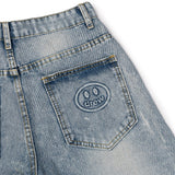 Drew house pants spring & fall d@ew hailey character patch straight-legjeans