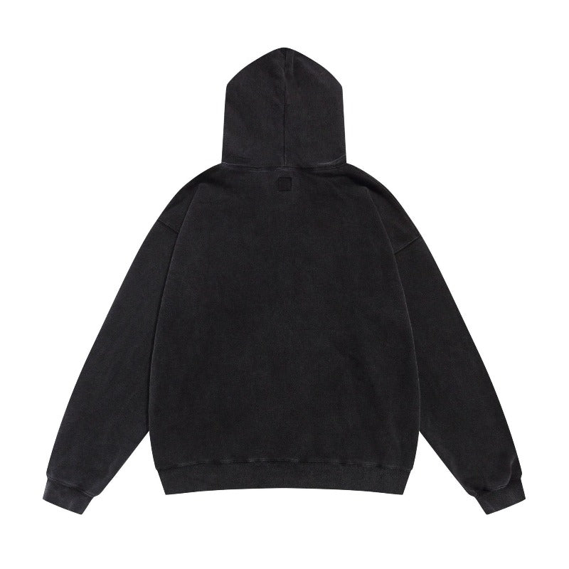 Saint m hoodie - autumn/winter s.m art embroidery letter graphic pullover hoodie - wholesale single piece