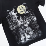 Drew house t-shirt - spring/summer d@ew washed & distressed collection - crew neck pullover short sleeve - wholesale single piece