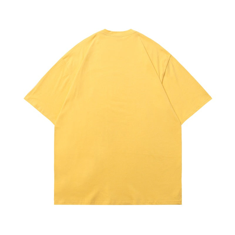 Drew house t-shirt - spring/summer - d@ew smiley sun cartoon graphic crew neck pullover short sleeve