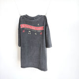 saint m t shirts  s.m. red chili band collaboration graphic crewneck t-shirt