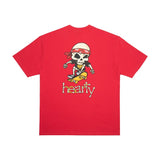 Drew house t shirt autumn and winter d@ew skull skateboard cartoon round neck pullover short sleeves