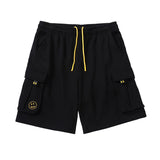 Drew house pants spring summer d@ew embroider smiley casual workwearshorts