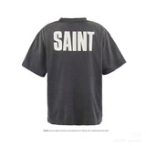 saint m t shirts  s.m. friends graphic crewneck short sleeve tee