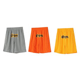 Drew house pants - european and american streetwear brand - spring/summer smiley face mesh drawstring casual shorts