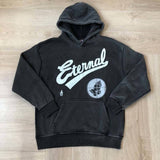 Saint m hoodie - autumn/winter s.m palm letter graphic pullover hoodie - wholesale single piece