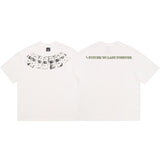 saint m t shirts  s.m vintage high street casual crew neck pullover short sleeve tee - wholesale