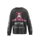 Saint m hoodie - spring/autumn s.m anime character graphic crewneck pullover long sleeve - wholesale