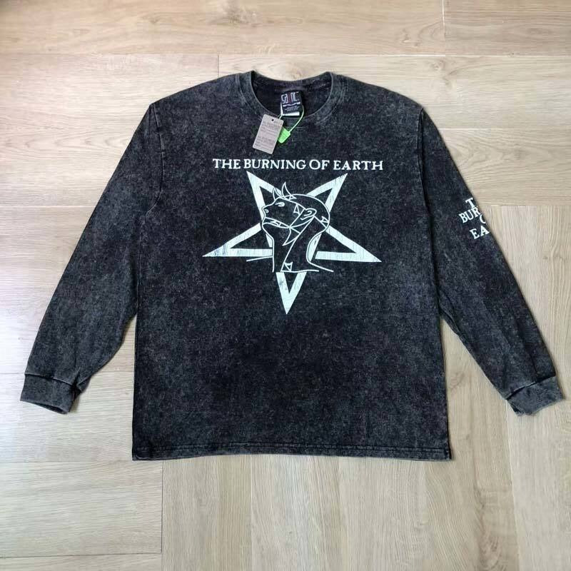 Saint m hoodie - autumn/winter s.m. skull band graphic crewneck pullover long sleeve - wholesale