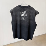saint m t shirts  s.m. evil spirit pirates limited edition pullover casual tank top - wholesale single piece
