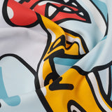 Drew house t shirt spring and summer d@ew cartoon shark pattern round neck pullover short sleeves