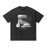 saint m t shirts  s.m punk band graphic crewneck pullover short sleeve t-shirt - wholesale