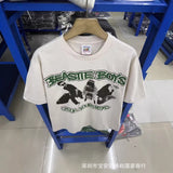 saint m t shirts  s.m. band collaboration graphic crewneck t-shirt - wholesale
