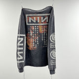 Saint m hoodie fall and winter s.m 9inch nail band pattern round neck pulloverlong sleeves