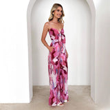 Women's pants: in-stock, hot-selling casual jumpsuits on amazon & independent sites - printed rompers with straps, tie-up details, and bow accents
