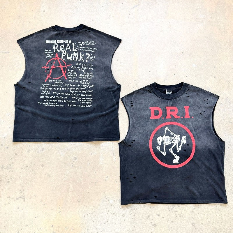 saint m t shirts  s.m. heavy metal band crewneck pullover casual tank top
