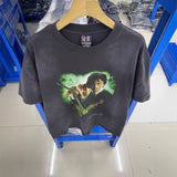 saint m t shirts  s.m movie character graphic crew neck pullover short sleeve t-shirt - wholesale
