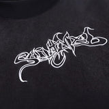 Saint m hoodie - autumn/winter s.m art embroidery letter graphic pullover hoodie - wholesale single piece