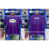 saint m t shirts  s.m cartoon print crew neck pullover short sleeve top - wholesale
