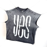 saint m t shirts  s.m letter print limited edition pullover casual tank top - wholesale