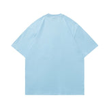 Drew house t-shirt - spring/summer collection - d@ew rainbow & cloud cartoon graphic crew neck short sleeve tee