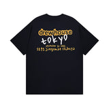 Drew house t-shirt - spring/summer d@ew tokyo exclusive graphic crew neck short sleeve