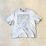 saint m t shirts  s.m. "ex machina" love graphic crew neck short sleeve tee