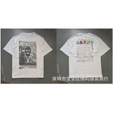 saint m t shirts  s.m cartoon series graphic crewneck pullover short sleeve t-shirt - wholesale