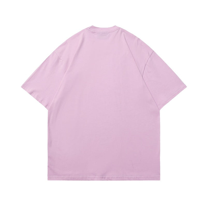 Drew house t-shirt - spring/summer - d@ew heart & letter print crew neck short sleeve tee