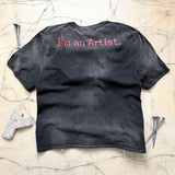 saint m t shirts  s.m clown artist limited edition graphic crewneck t-shirt - wholesale