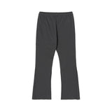 Etai men's clothing high-quality loose-fit casual cotton flare sweatpants - american street style raw hem drawstring flare pants