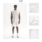 Custom men's cotton shorts - premium heavyweight, trendy brand, versatile summer casual shorts