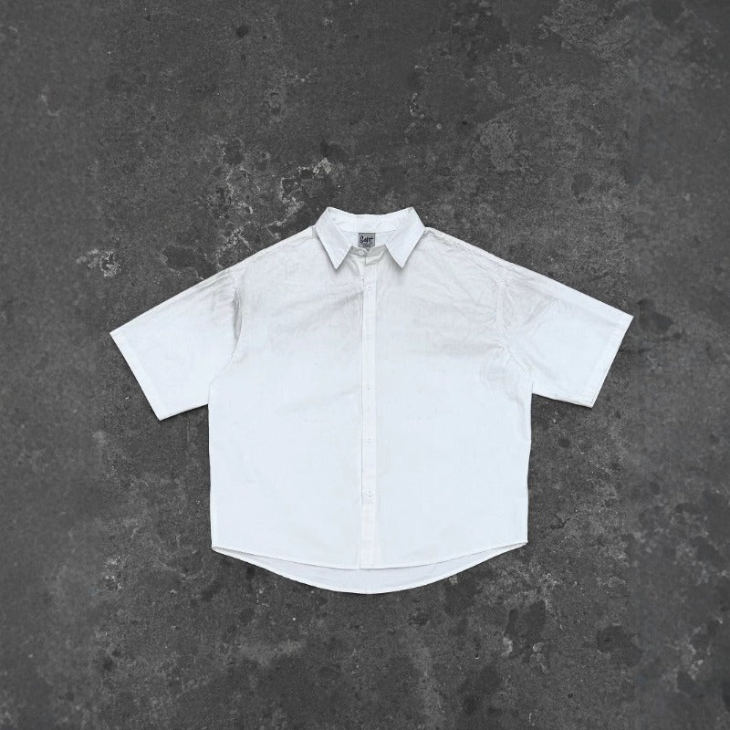 saint m t shirts Spring/autumn s.m rhinestone letter casual oversized shirt
