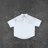 saint m t shirts Spring/autumn s.m rhinestone letter casual oversized shirt