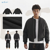 Etai men's | american streetwear short bomber jacket - minimalist solid color, multi-functional water-resistant zip-up jacket