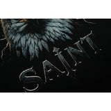 saint m t shirts  s.m eagle letter graphic crew neck pullover short sleeve t-shirt - wholesale