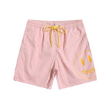 Drew house pants spring/summer d@ew smiley face letter print casual loose beach shorts