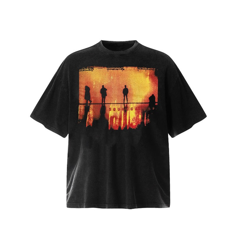 saint m t shirts  s.m band tour graphic crewneck t-shirt - wholesale