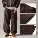 Etai men's clothing autumn/winter heavyweight zip-up hoodie and pants set - high-quality, relaxed fit, trendy casual outfit